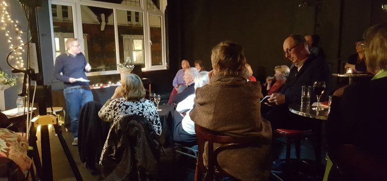 Launch of poetry pamphlets at Printers Playhouse Eastbourne
