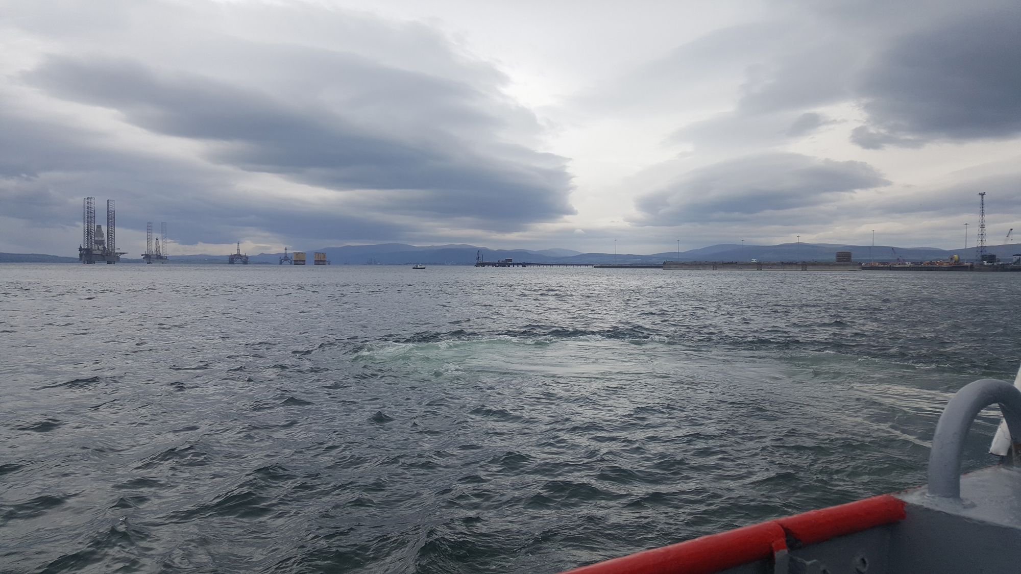 Ning ferry across the Cromarty Firth