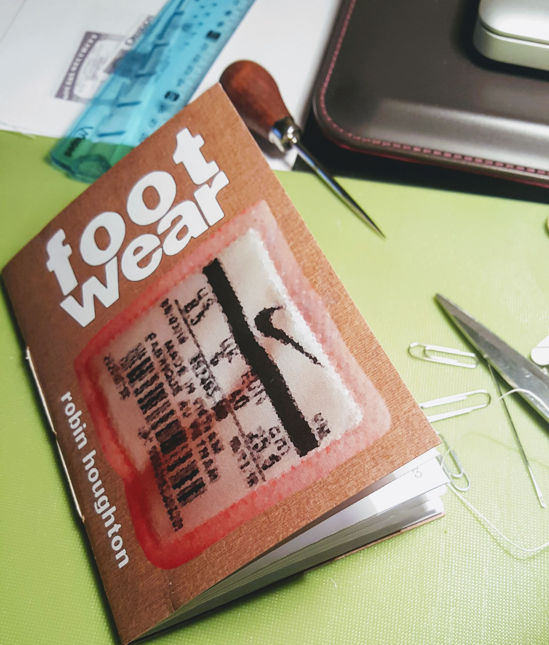 Foot Wear – a handmade mini-pamphlet