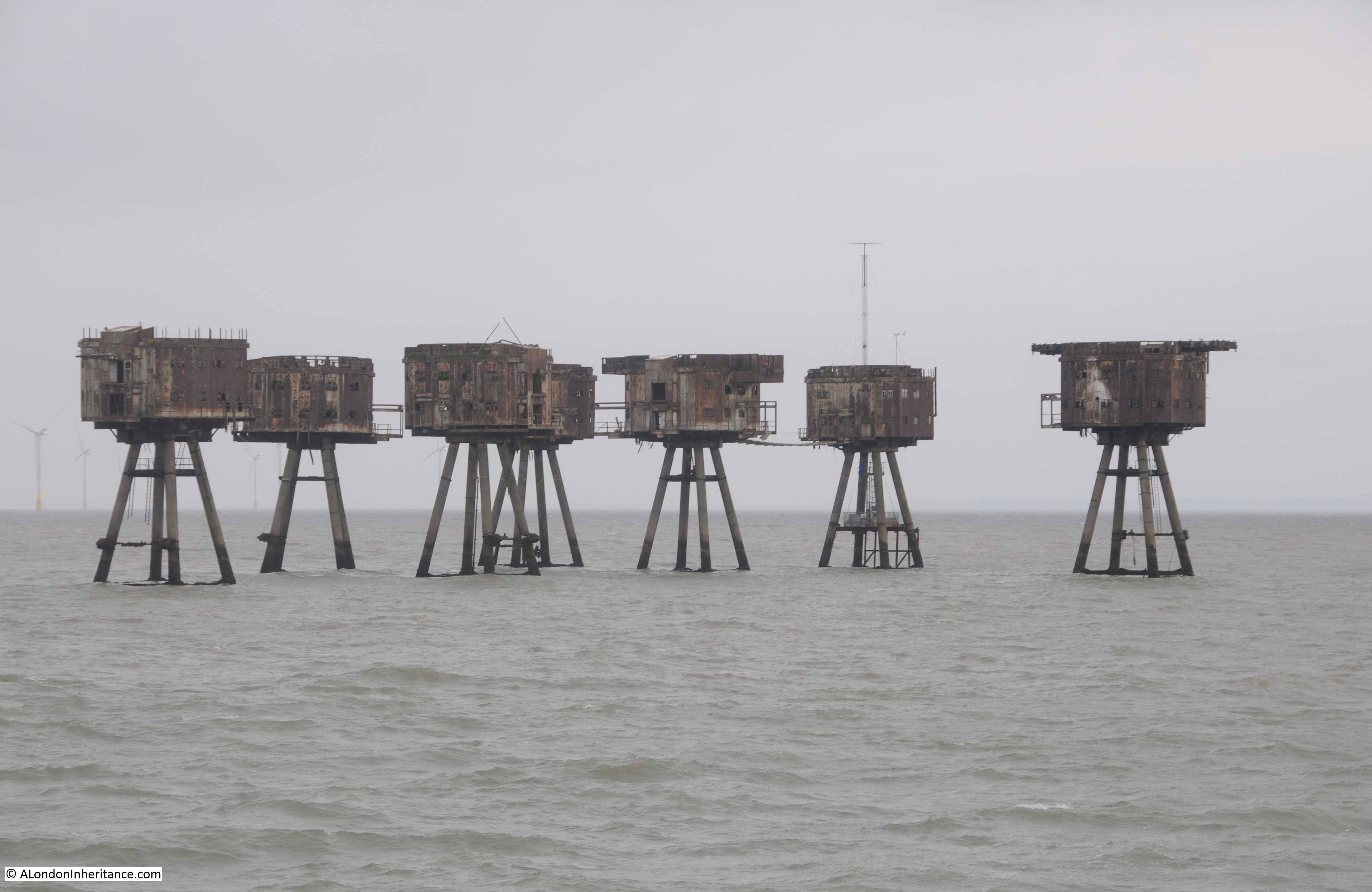 Thames estuary sea forts - credit A London Inheritance