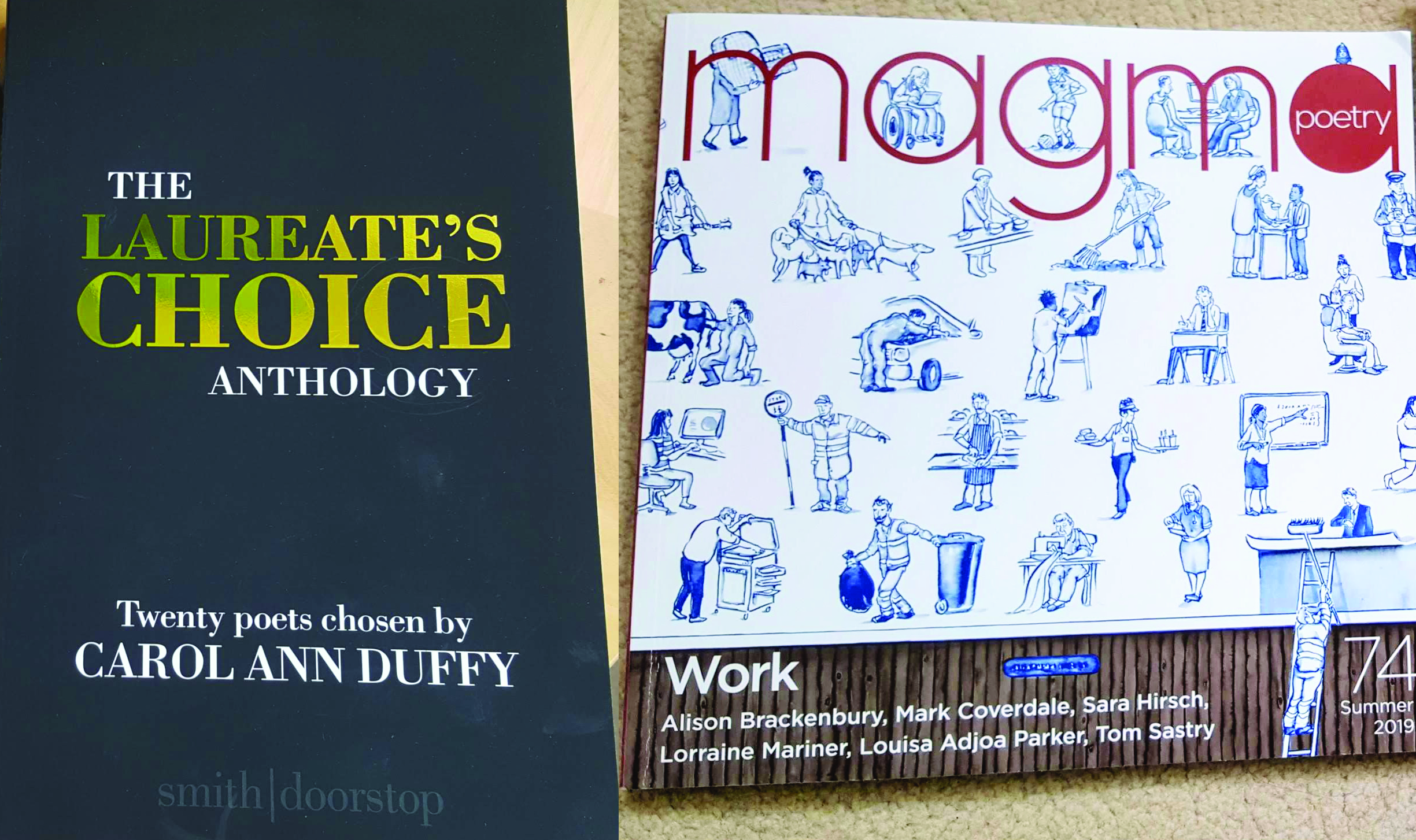 Laureate's Choice Anthology and Magma 74