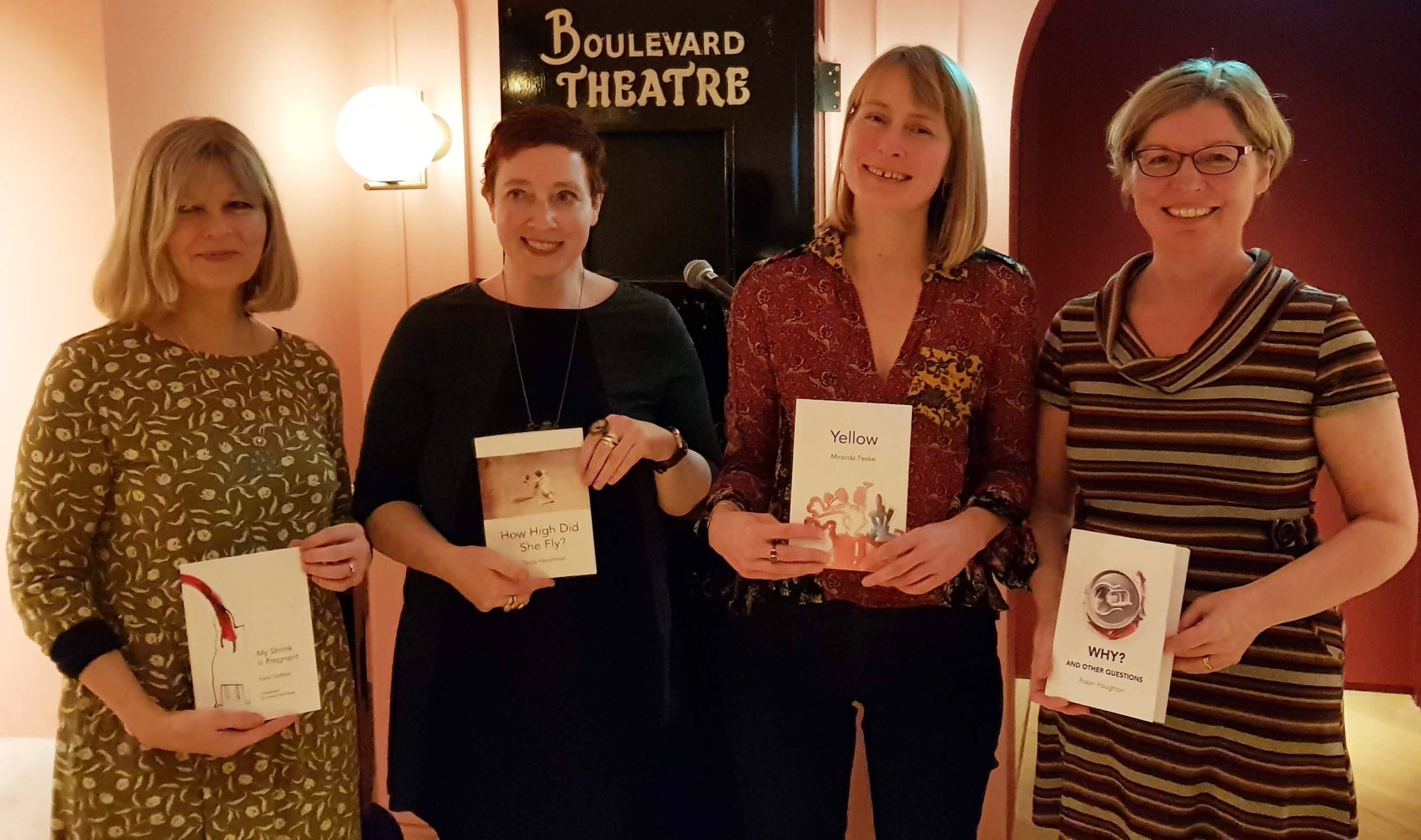 Katie Griffiths, Tania Hershman, Miranda Peake, Robin Houghton