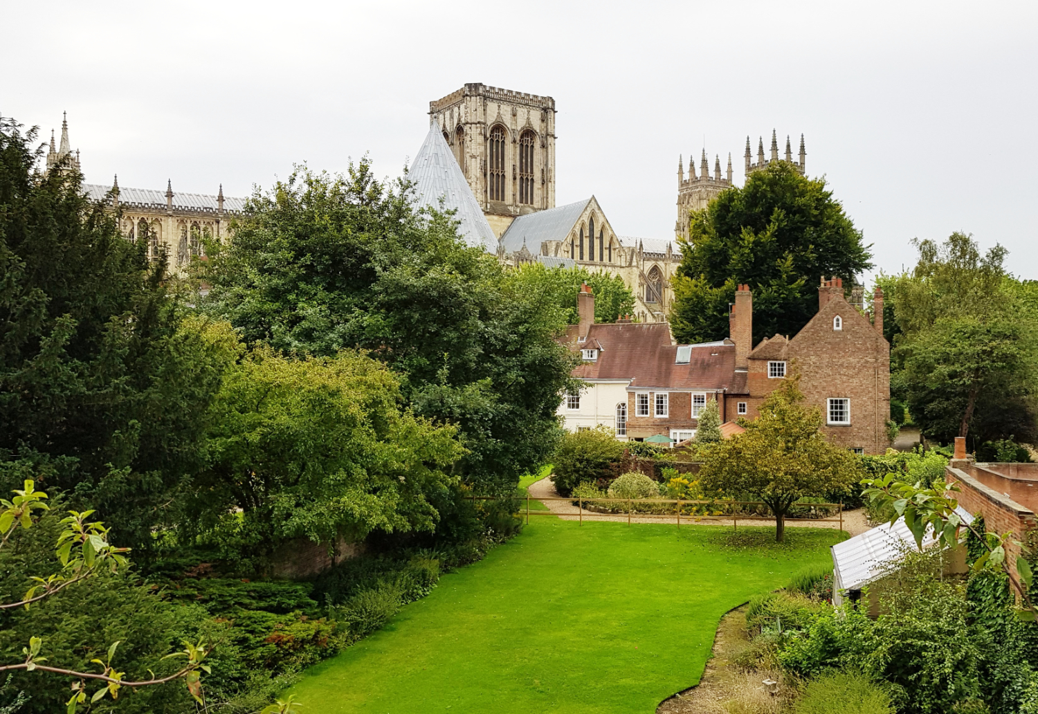 York Minster from the city walls
