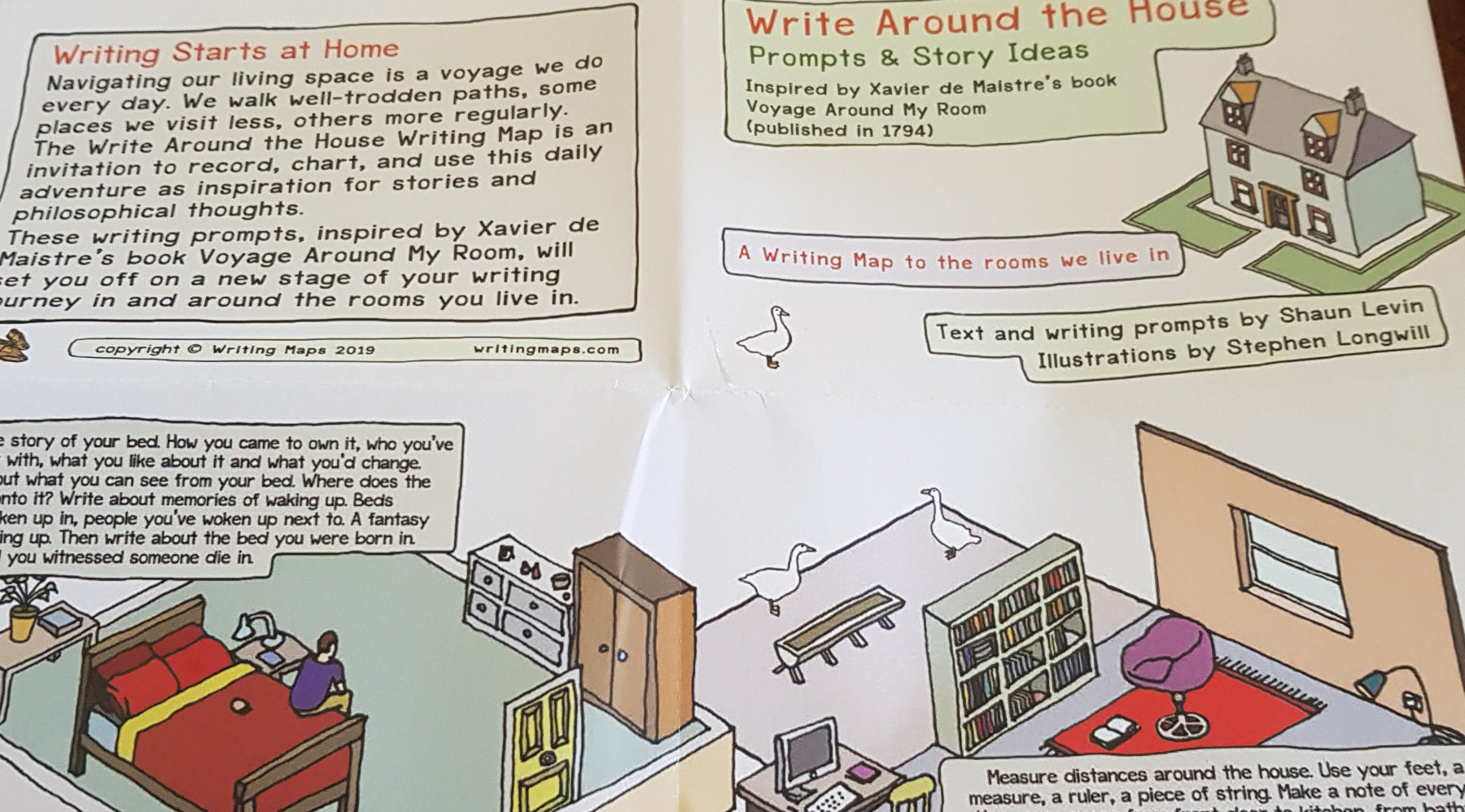 Write About the House by Writing Maps