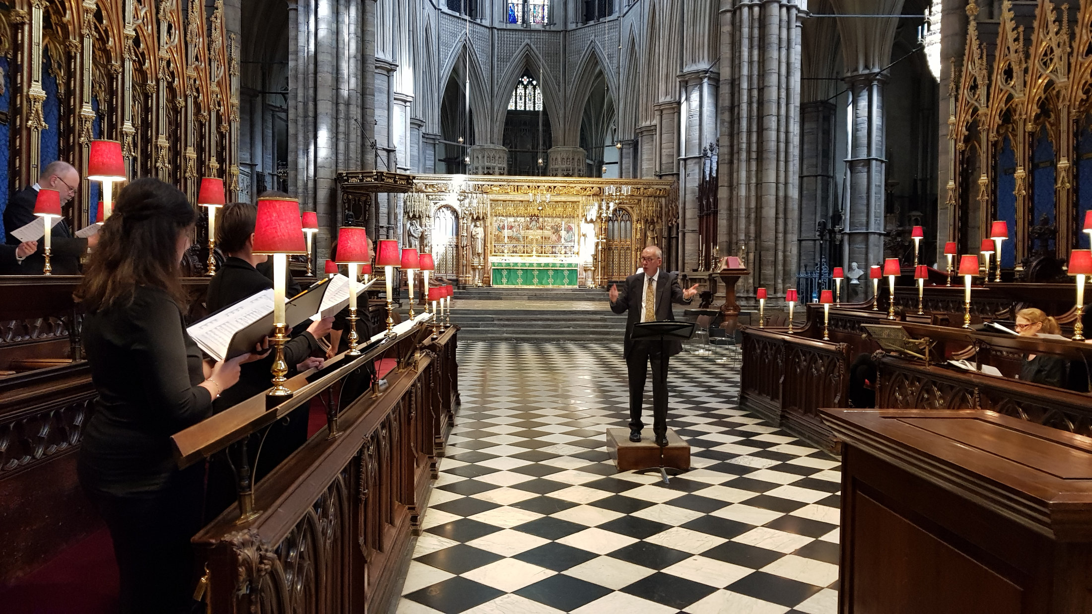 Lewes Singers in Westminster Abbey
