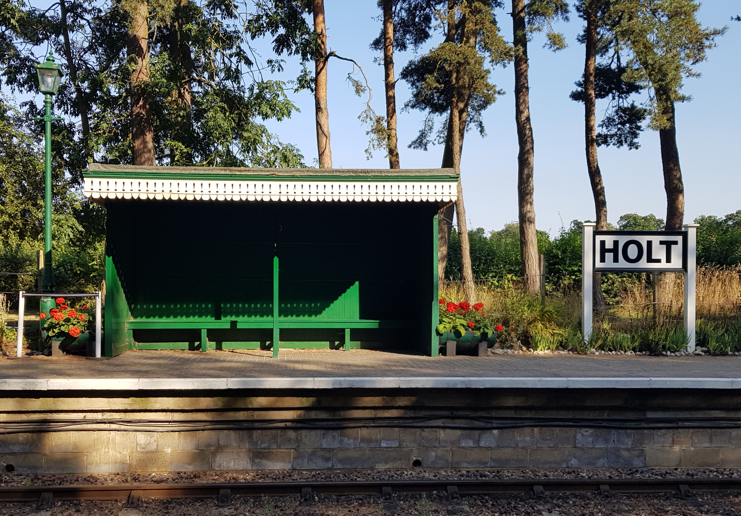 Holt to Sheringham steam railway