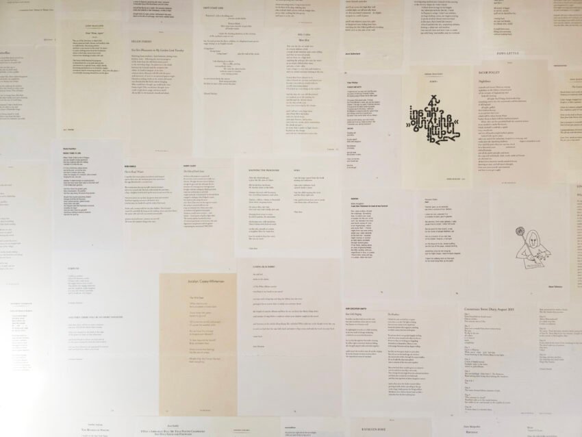 Poetry wall